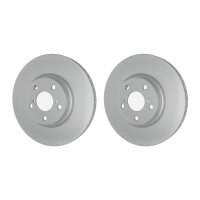 2 Brake Discs internally ventilated Ø 58 mm 24.2...