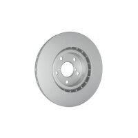 2 Brake Discs internally ventilated Ø 58 mm 24.2 mm HELLA for SUBARU IMPREZA