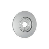 2 Brake Discs internally ventilated Ø 63.6 mm 25 mm HELLA for FORD ECOSPORT