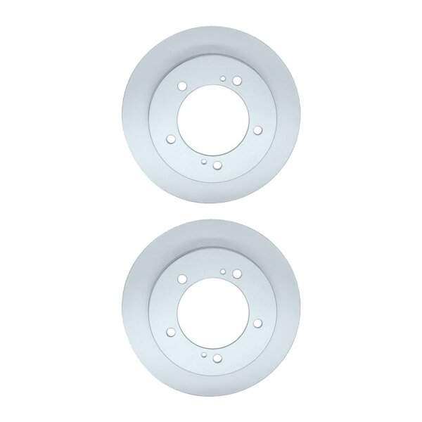 2 Brake Discs internally ventilated Ø 108.2 mm 17 mm HELLA for SUZUKI JIMNY