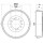 Brake Drum Ø 345 mm Ø 14.4 mm HELLA suitable for e.g. TOYOTA HILUX