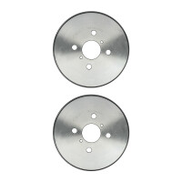 2 Brake Drum Ø 243 mm Ø 8 mm HELLA suitable...
