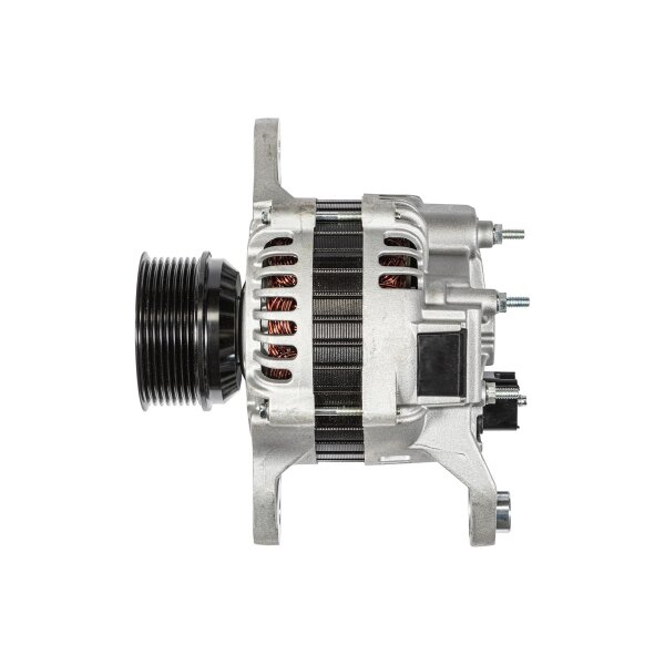 Generator mit Keilrippenriemenscheibe 82mm HELLA für RENAULT VOLVO