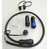 Arbeitsscheinwerfer Halter mit Kappe Stecker Leitung...