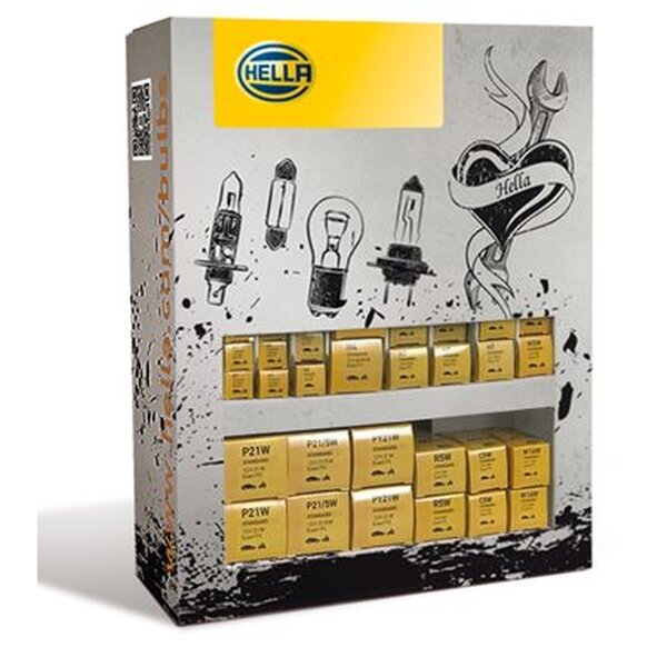 Sortiment Glühlampen 12 V W5W Halogen HELLA für MASSEY FERGUSON