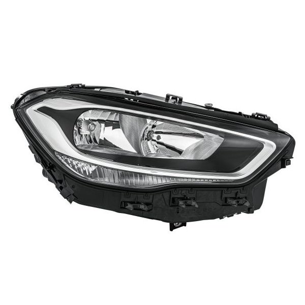 Headlamp right halogen LED HELLA for MERCEDES GLA (H247)