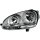 Headlight left halogen HELLA for VW