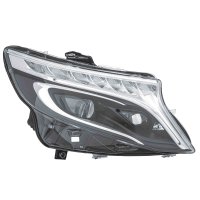 Headlamp right LED HELLA for MERCEDES VITO Tourer