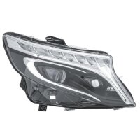 Hauptscheinwerfer rechts LED HELLA für Mercedes-Benz...