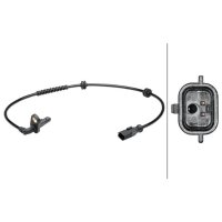 Sensor Raddrehzahl hinten 2-polig HELLA für RENAULT...
