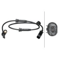 Wheel speed sensor, front 2-pin HELLA for CITROEN C1...