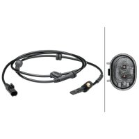Rear wheel speed sensor 2-pin HELLA for FIAT PUNTO (188_)