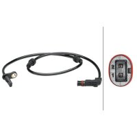 Wheel Speed Sensor 2-pin active 818 mm cable HELLA for...