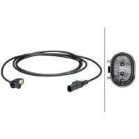 Sensor Raddrehzahl hinten 2polig HELLA für MERCEDES...