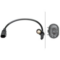 Sensor Raddrehzahl hinten 2-polig HELLA für MERCEDES...