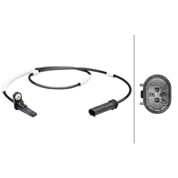 Sensor Raddrehzahl hinten 2-polig HELLA für BMW 3 (F30/ F80)