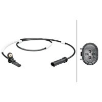 Sensor Raddrehzahl hinten 2-polig HELLA für BMW 3...