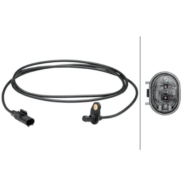 Sensor Raddrehzahl hinten 2polig HELLA für MERCEDES SPRINTER 3/5-t