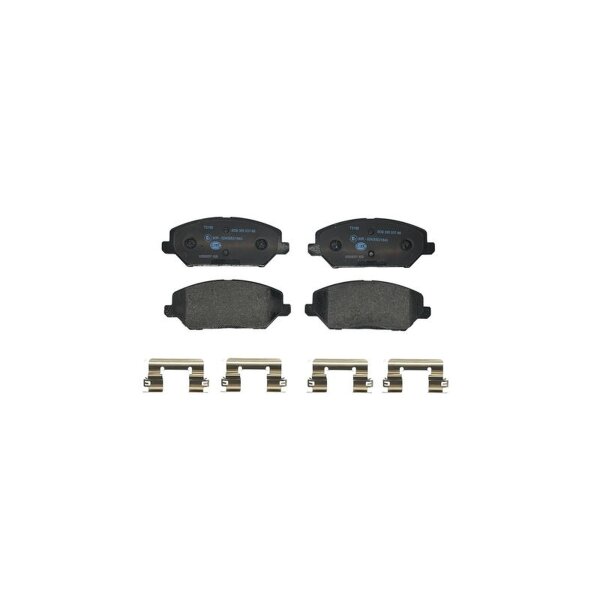 Brake pad set disc brake HELLA for e.g. HYUNDAI i30 Fastback