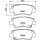 Bremsbelagsatz Scheiben mit Verschleißwarnung 15,7 mm HELLA für u.a. HYUNDAI i30