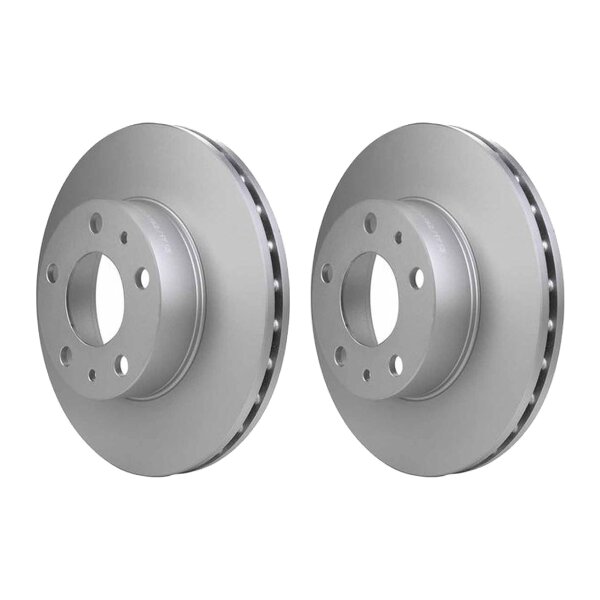 2 Bremsscheiben innenbelüftet Ø 73 mm 24 mm HELLA für u.a. FIAT DUCATO