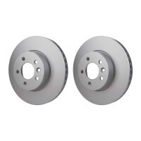 2 Brake Discs internally ventilated Ø 76 mm 30 mm...