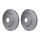 2 Brake Discs internally ventilated Ø 69 mm 30 mm HELLA for GENESIS G70