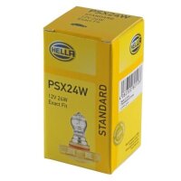 Bulb 12 V 24 W PSX24W Halogen PG20/7 crystal clear HELLA...