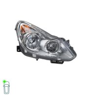 Hauptscheinwerfer links W5W Halogen elektrisch VALEO für u.a. OPEL CORSA