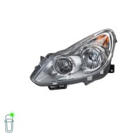Hauptscheinwerfer rechts W5W Halogen elektrisch VALEO für u.a. OPEL CORSA