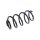 Suspension Spring Front Axle Coil Spring TRISCAN for FORD KUGA and others