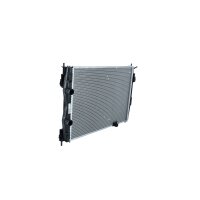 Kühler Motor Kühlrippen gelötet 590 - 450 mm Alu NRF für u.a. NISSAN QASHQAI