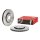 Front brake disc 330mm BREMBO for JEEP CHEROKEE