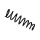 Suspension Spring Front Axle BILSTEIN for e.g. MAZDA 6 Stufenheck