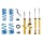 Suspension Kit, springs/shock absorbers Gas Pressure BILSTEIN for NISSAN Micra V
