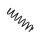 Suspension Spring Rear Axle BILSTEIN for SKODA Octavia III Combi