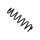 Suspension Spring Rear Axle BILSTEIN for e.g. SKODA Octavia III Combi