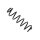 Suspension Spring Rear Axle BILSTEIN for e.g. SEAT Leon