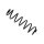 Suspension Spring Rear Axle BILSTEIN for SEAT Leon