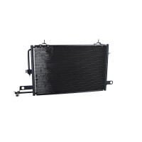 Kondensator Klimaanlage mit Dichtring NRF passend für u.a. AUDI A6