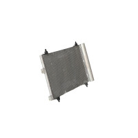 Air conditioning condenser with sealing ring NRF for PEUGEOT 307 and others