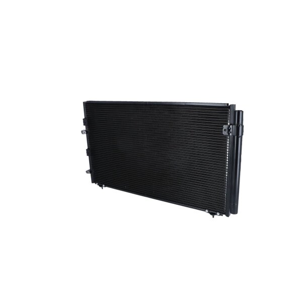 Air conditioning condenser with sealing ring NRF fits TOYOTA PREVIA