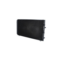 Air conditioning condenser with sealing ring NRF fits TOYOTA PREVIA