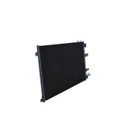 Air conditioning condenser with seal ring NRF for NISSAN QASHQAI