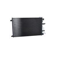 Air conditioning condenser with seal ring NRF for NISSAN QASHQAI