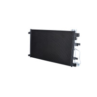 Air conditioning condenser with seal ring NRF for NISSAN QASHQAI