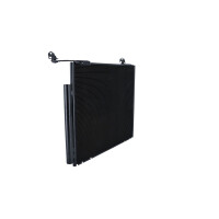 Kondensator Klimaanlage mit Dichtring NRF für u.a. TOYOTA LAND