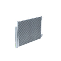 Kondensator Klimaanlage mit Dichtring NRF für u.a. RENAULT TWINGO