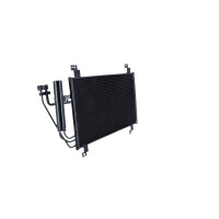 Kondensator Klimaanlage mit Dichtring NRF passend für u.a. MAZDA 2