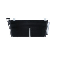 Kondensator Klimaanlage mit Dichtring NRF passend für u.a. MAZDA 6